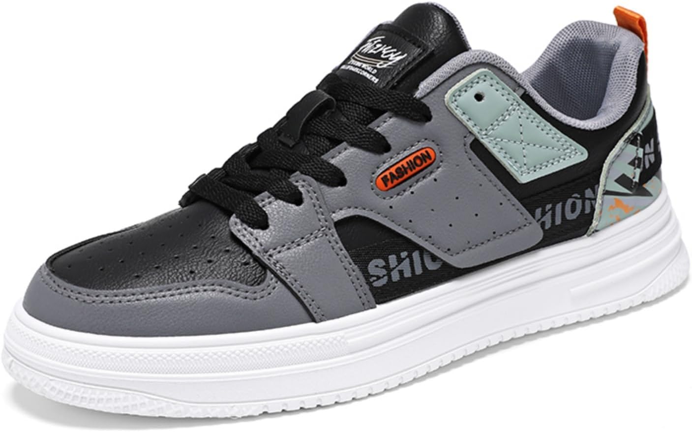 

Мужские кроссовки с цветными блоками: акценты узора, стильный повседневный дизайн бордовой обуви, удобная толстая подошва- модный повседневный стиль, подходящий для ежедневной носки, уличных образов и сочетания с городской модой Khwfjas