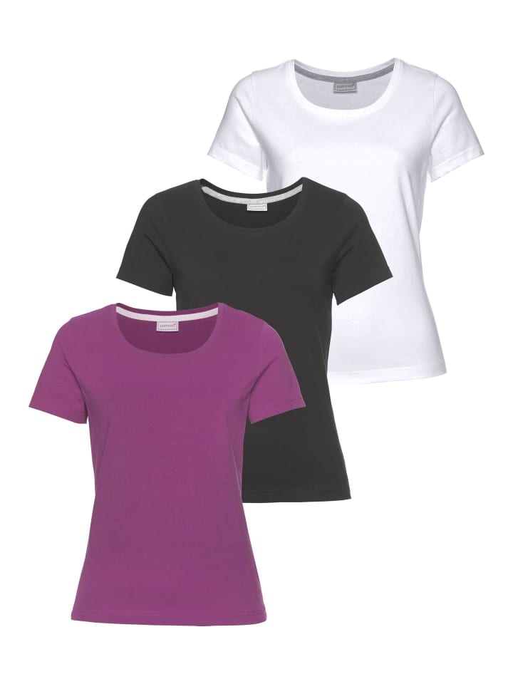 

Футболка черного, фиолетового и белого цветов Eastwind, Черный, Футболка черного, фиолетового и белого цветов Eastwind