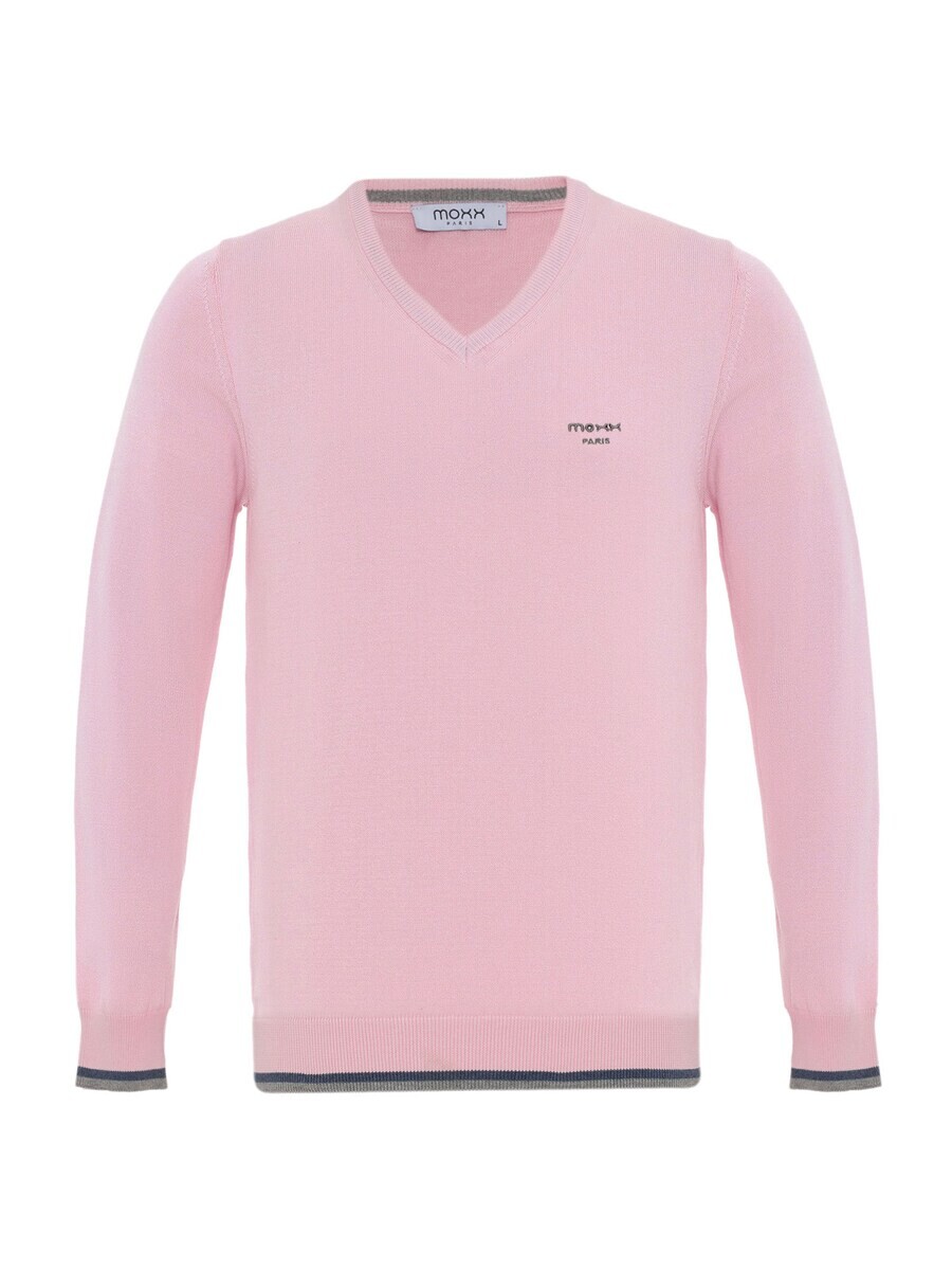 

Свитер с v-образным вырезом Moxx Paris Sweater Maxime, светло-розовый