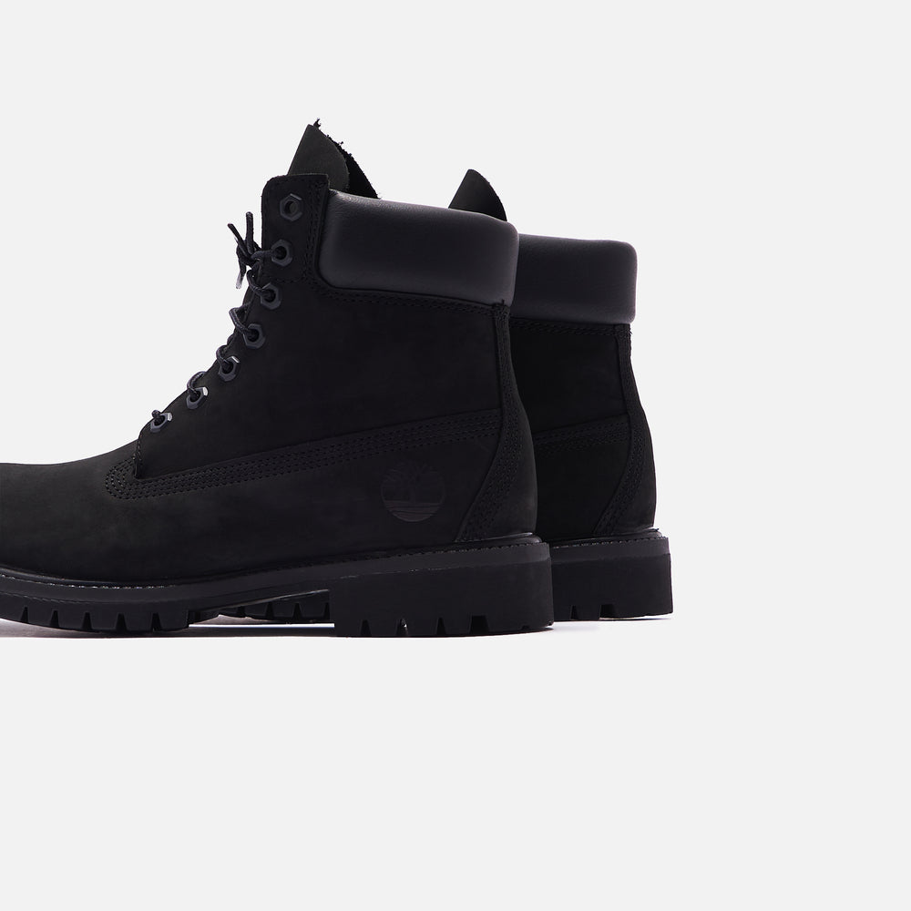 Мужские ботинки Timberland Classic Premium из нубука водонепроницаемые, черный — фото 3