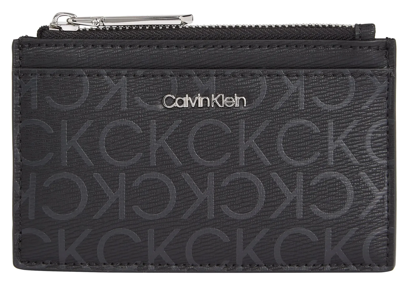 

Чехол для визиток Calvin Klein "CK MUST LG CARDHOLDER_EPI MONO", кошелек мужской кошелек Вторсырье, цвет Black Epi Mono