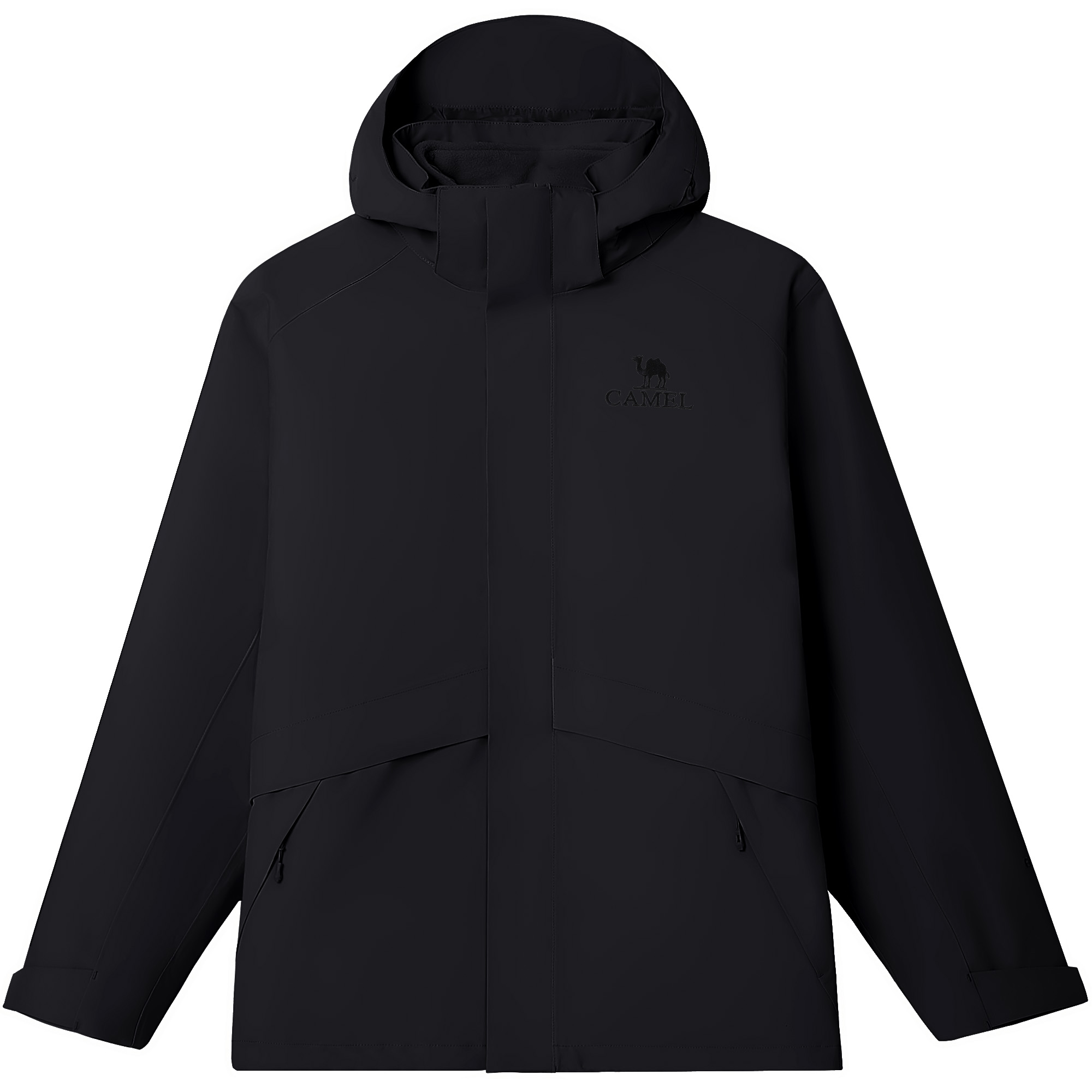 

Водонепроницаемая, ветронепроницаемая, устойчивая к истиранию, термо ветровка для мужчин CAMEL, темно-синий