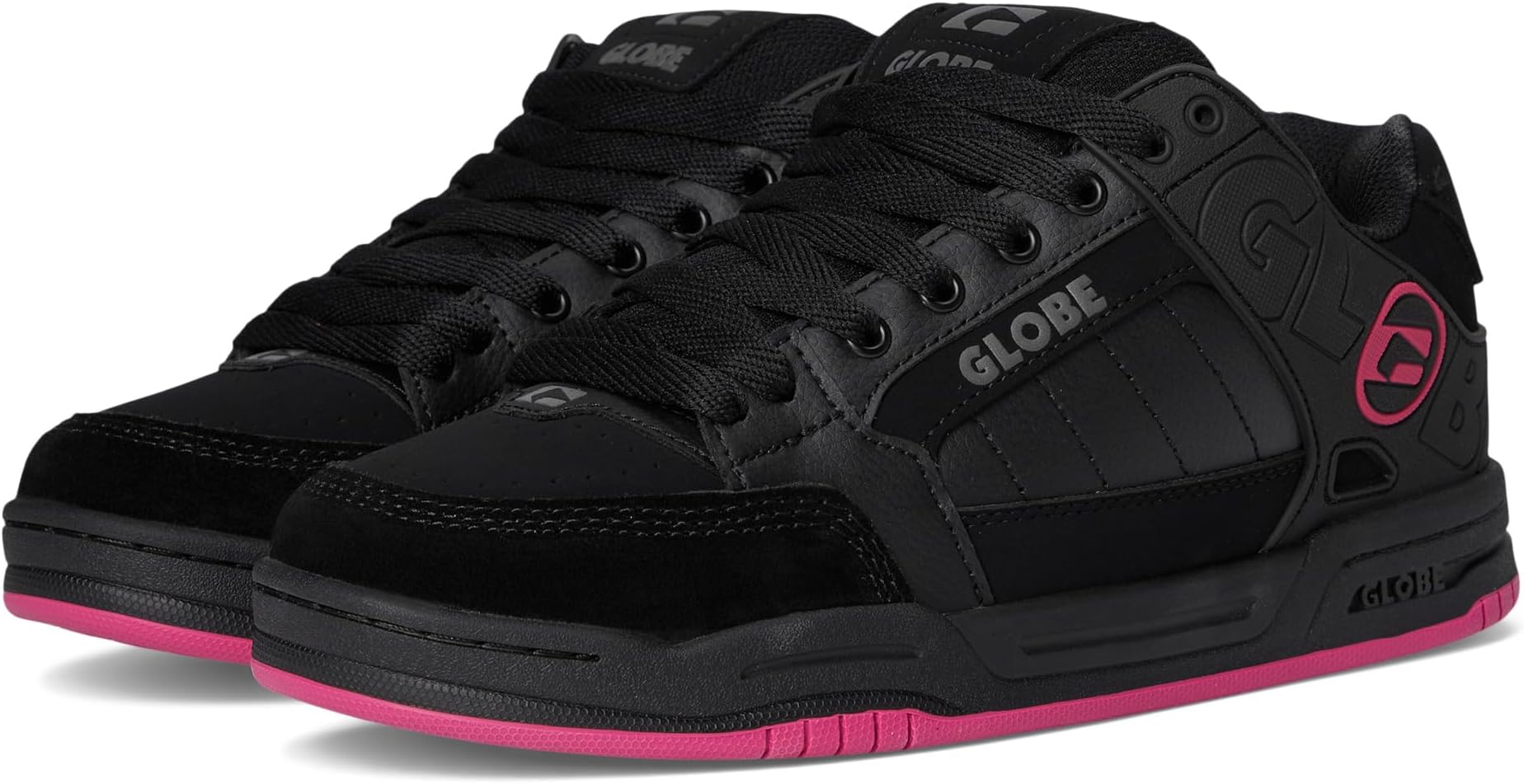 

Кроссовки Globe Tilt, цвет Black/Black/Pink