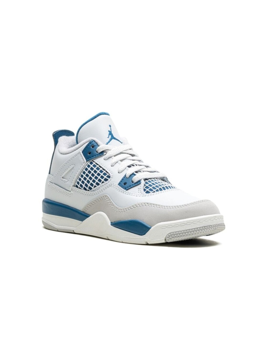 

Кроссовки Air Jordan 4 Military Blue Jordan Kids, белый