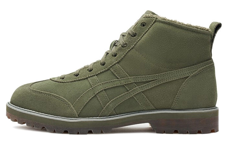 

Кроссовки для скейтбординга Rinkan, унисекс, высокие, темно-зеленые Onitsuka Tiger