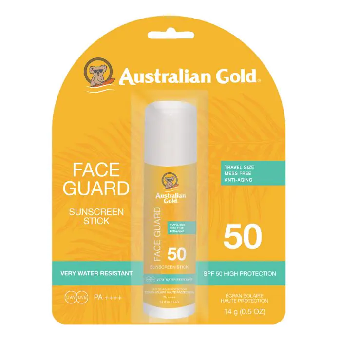 

Солнцезащитный крем face guard stick blister Australian Gold, вес 14 гр