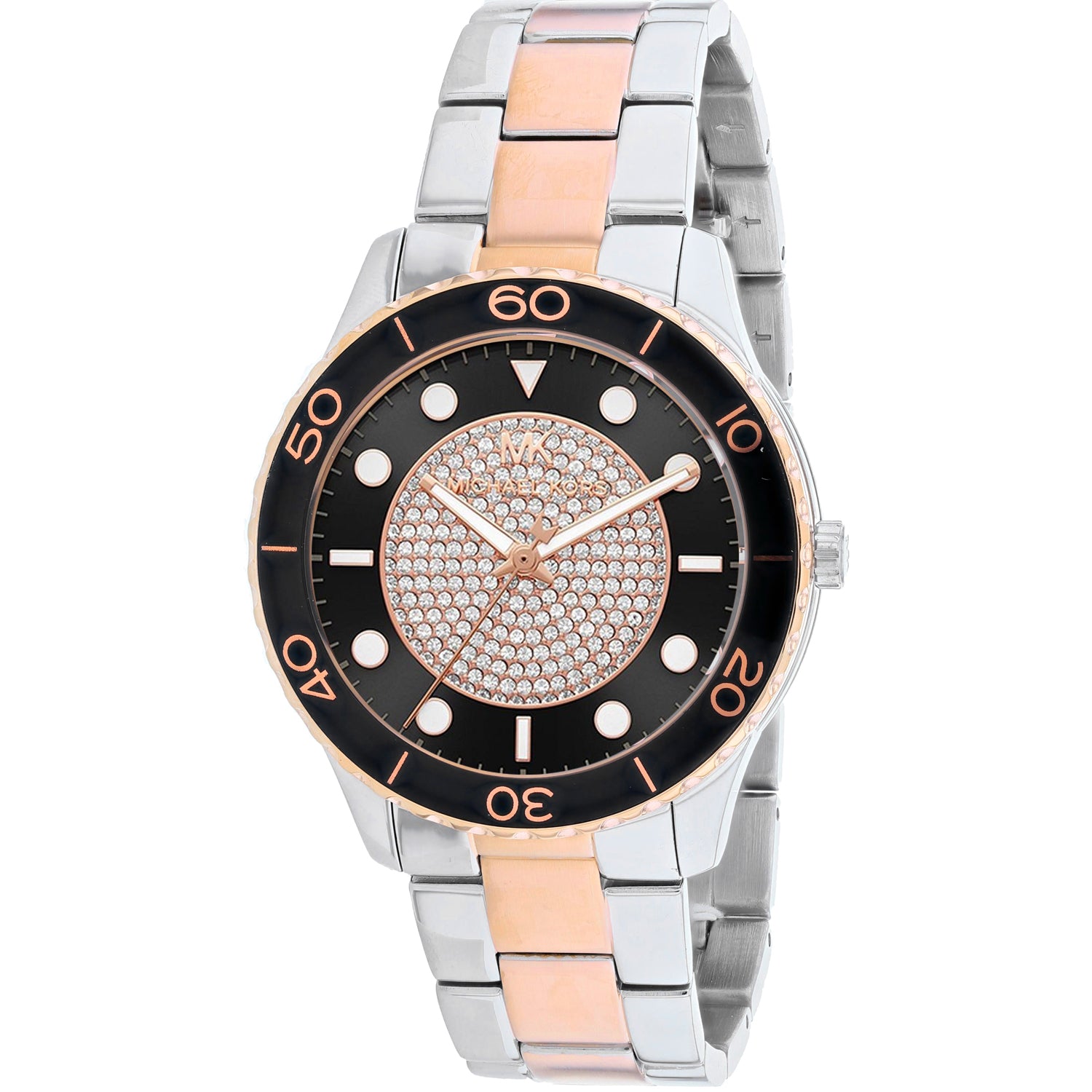 

Женские часы Michael Kors с черным циферблатом