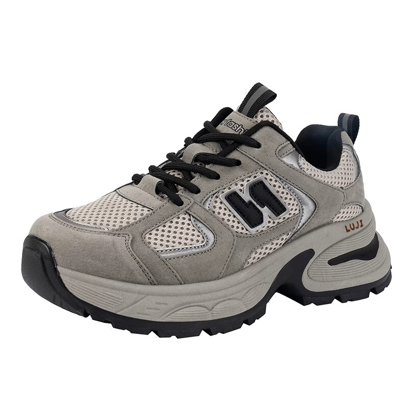 

Кроссовки Luji deer season Chunky Sneakers Women's Mid-top, светло-серый
