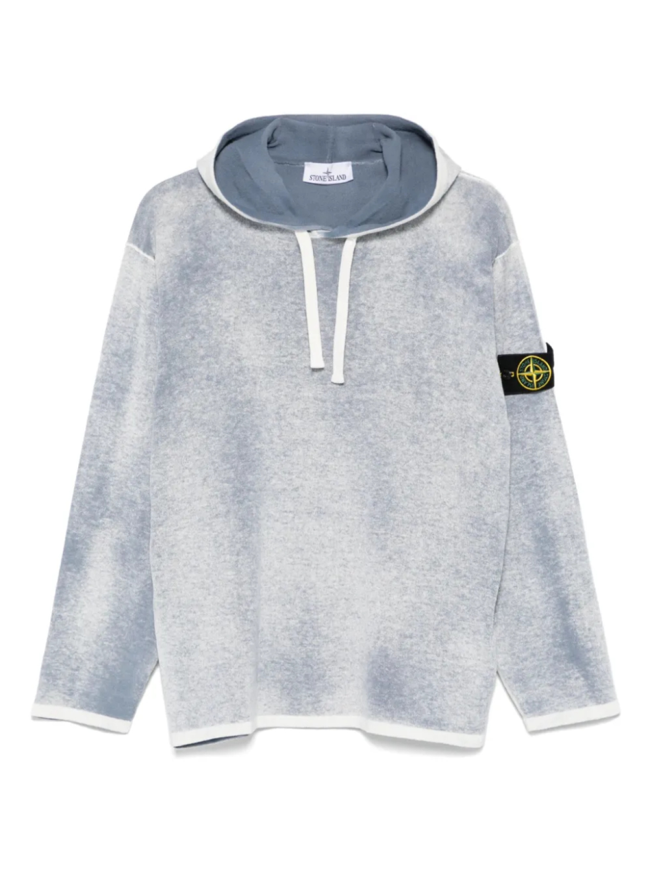 

Толстовка с нашивкой в виде компаса Stone Island, синий