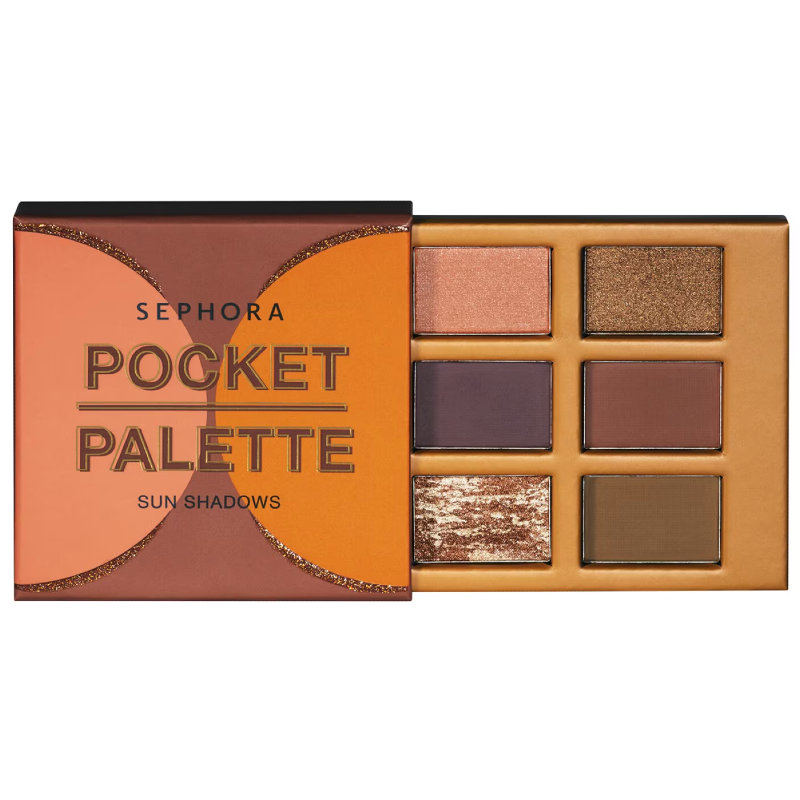 

Карманная палетка теней для век Sephora Warm Dusk из 6 оттенков