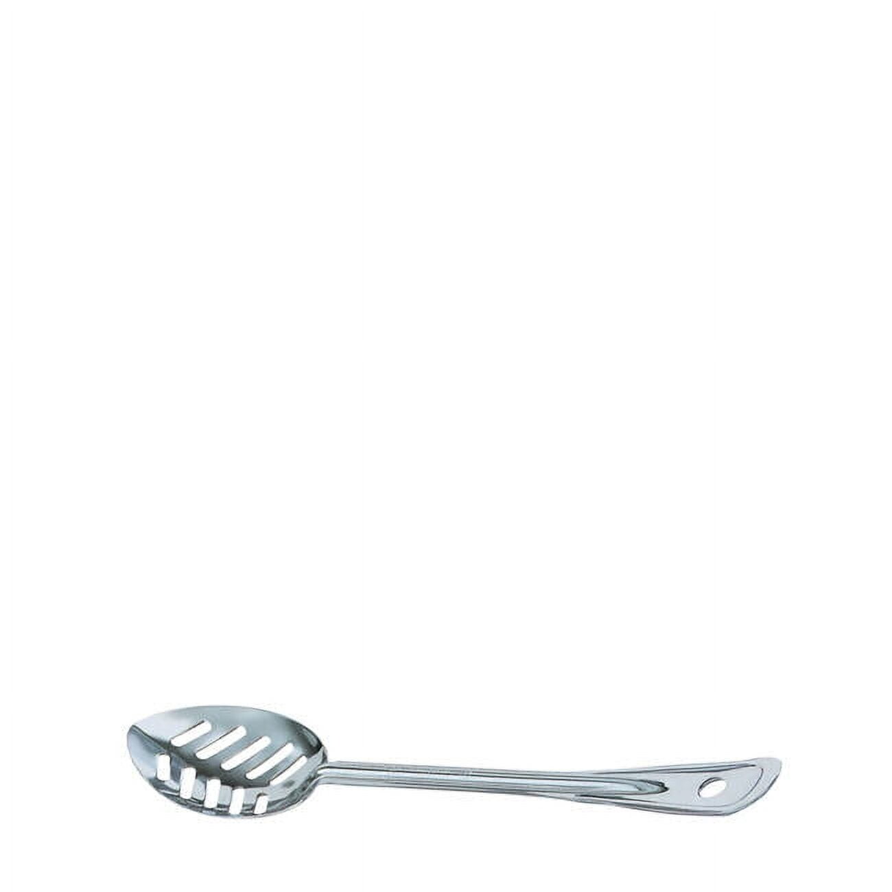 

Сервировочная ложка с прорезями Vollrath, серебряный
