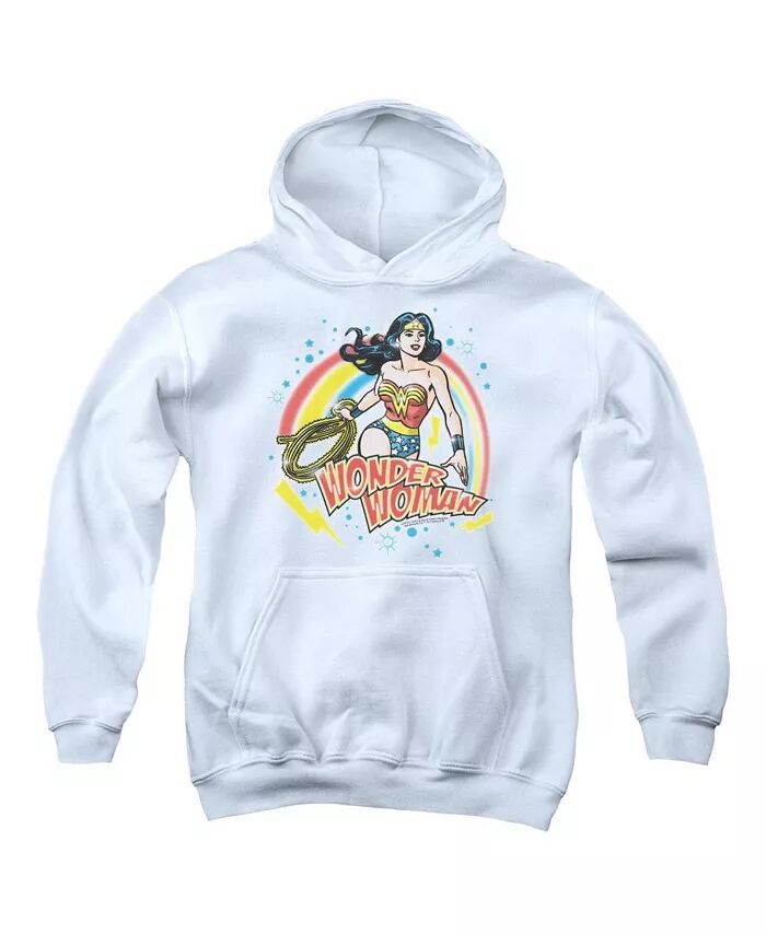 

Толстовка с капюшоном Youth Wonder Airbrush Wonder Woman, белый