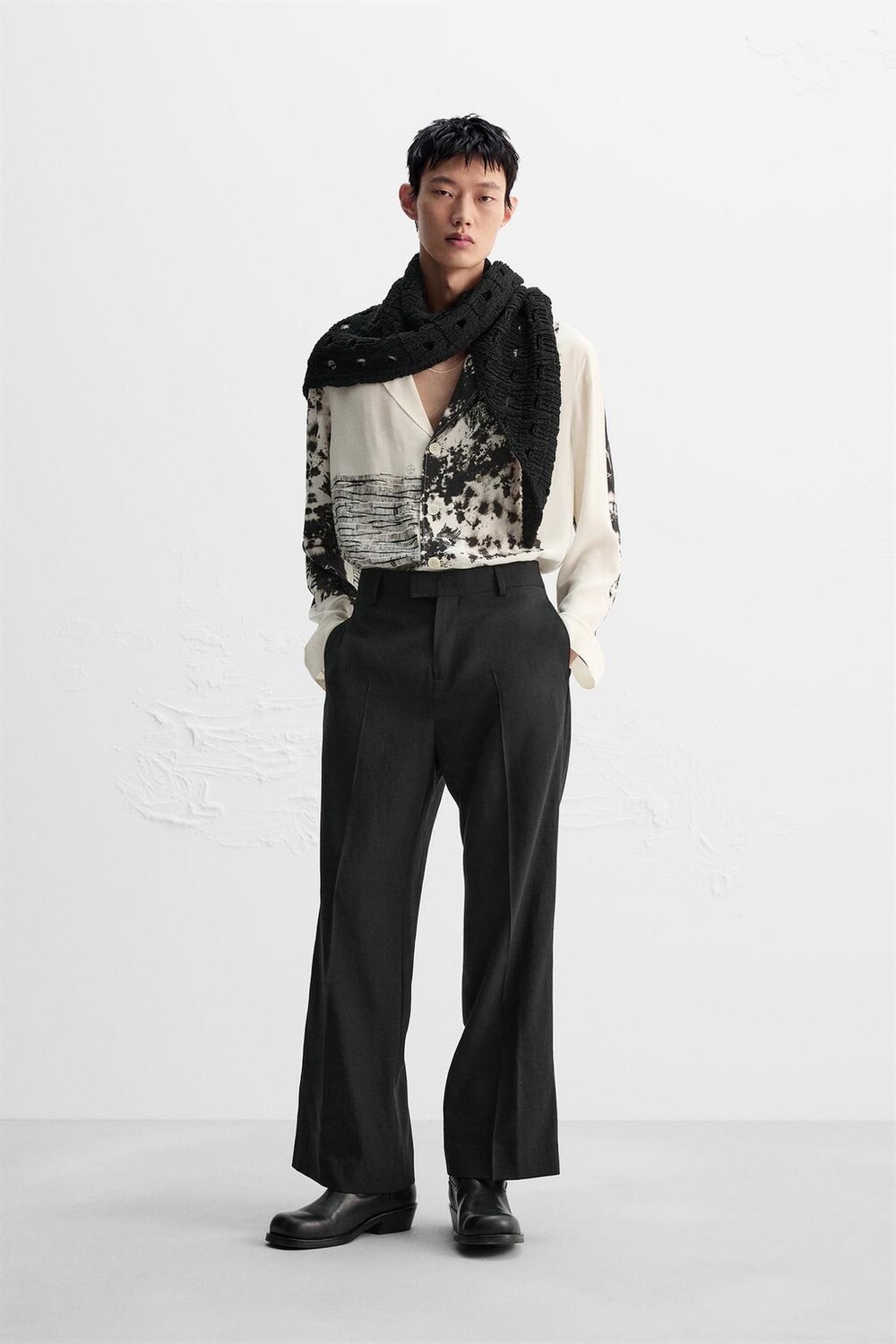 

Брюки для очистки пищи ZARA, черный