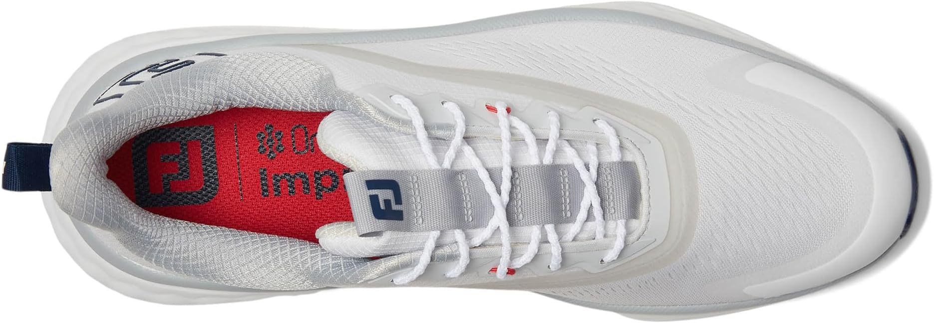 Кроссовки FootJoy FJ Quantum Golf Shoes, цвет White/White/Grey — фото 2