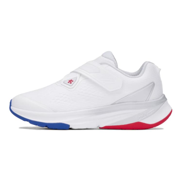 

Descente Детские кроссовки Enerzite с противоскользящим и износостойким покрытием, низкие, белые