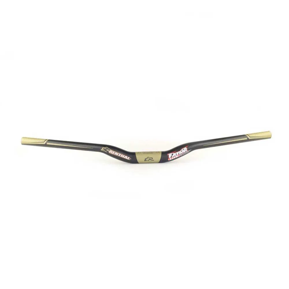 

Руль Renthal Fatbar Lite V2 Carbon Rise 30 mm, золотой