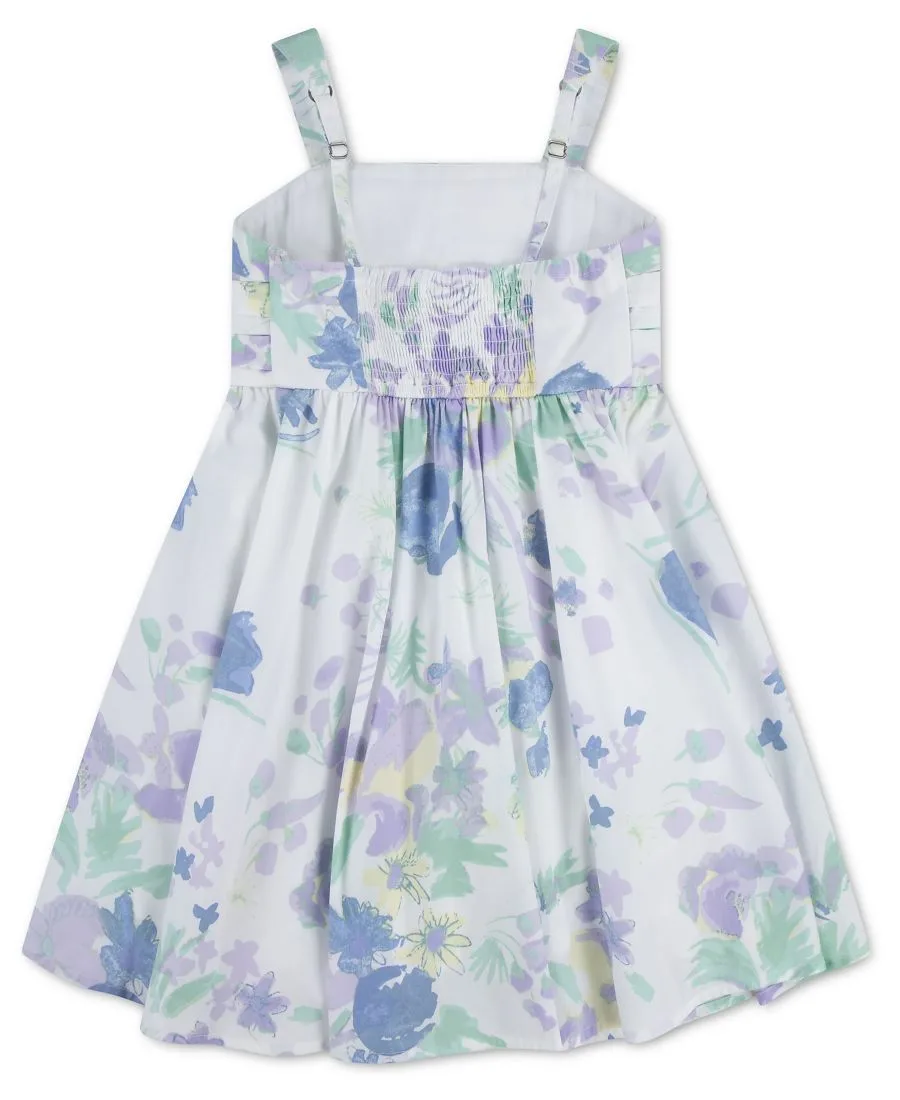 Мини-платье без рукавов Emerson Bubble для девочек Abercrombie kids, bright белый — фото 2