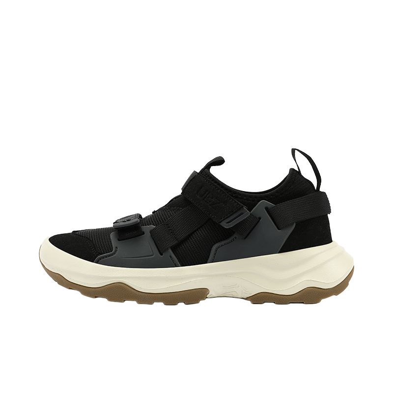 UBZ Легкие низкие повседневные туфли женские Natural Black, цвет Natural Black