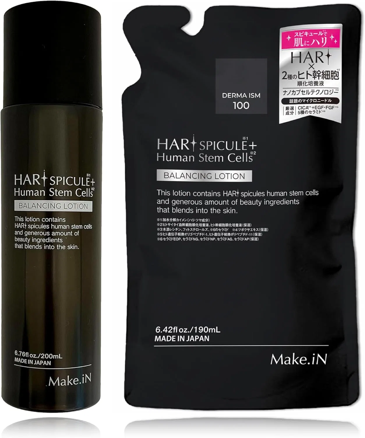 Лосьон Make.In — Для лица с микронидлами Spicure + Human Stem Cell, , бесцветный, 190 мл