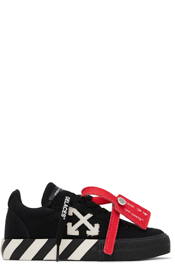 

Детские черные вулканизированные кроссовки Off-White