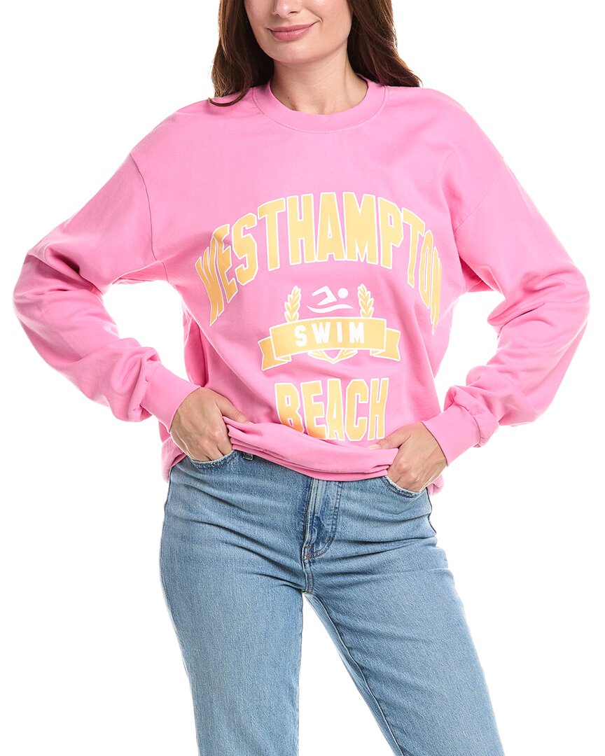 

Вест Хэмптон Бич худи PROJECT SOCIAL T, розовый