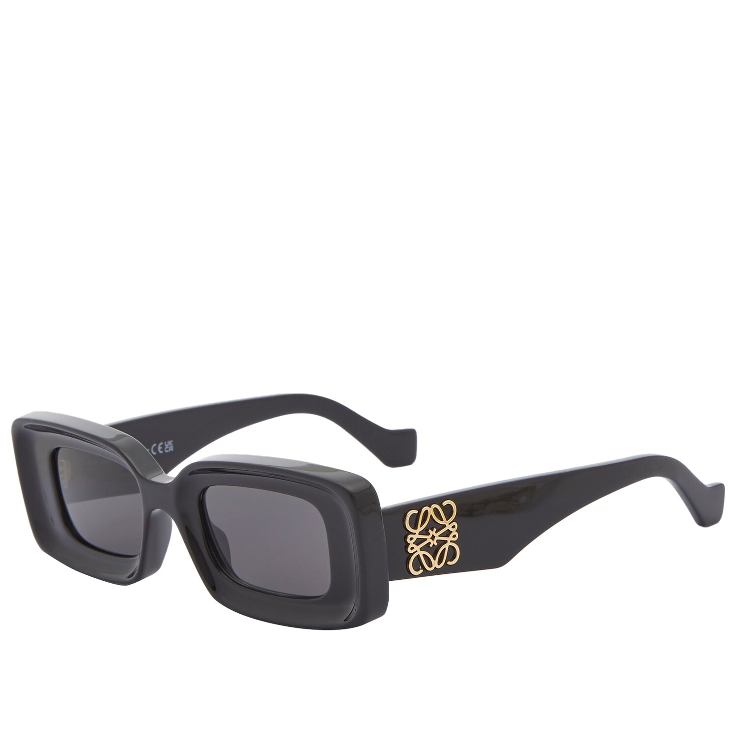 

Солнцезащитные очки Loewe Eyewear Rectangular Sunglasses, черный