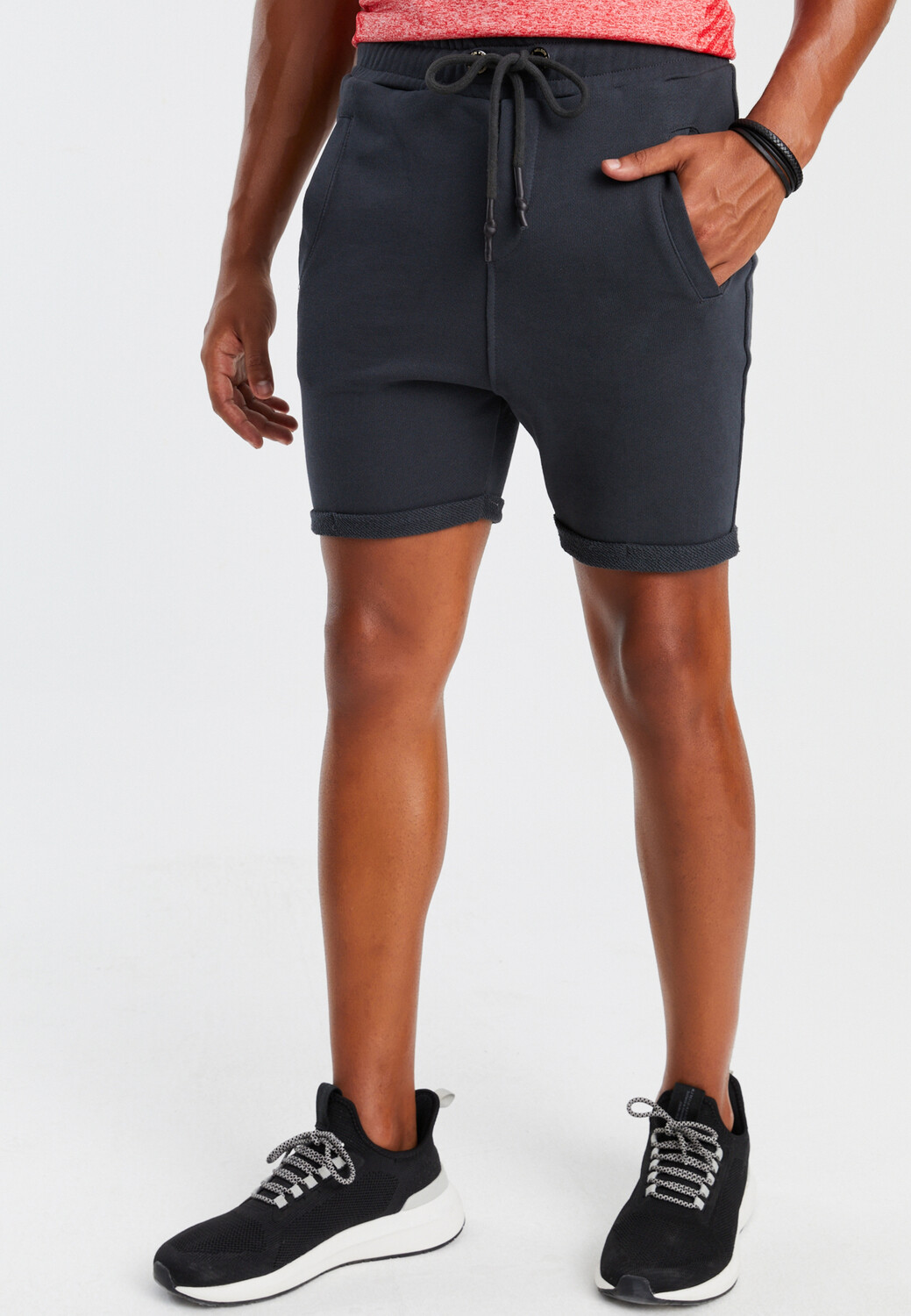 

Брюки Leif Nelson Herren Gym Short Herren Gym Short LN 8316, антрацит