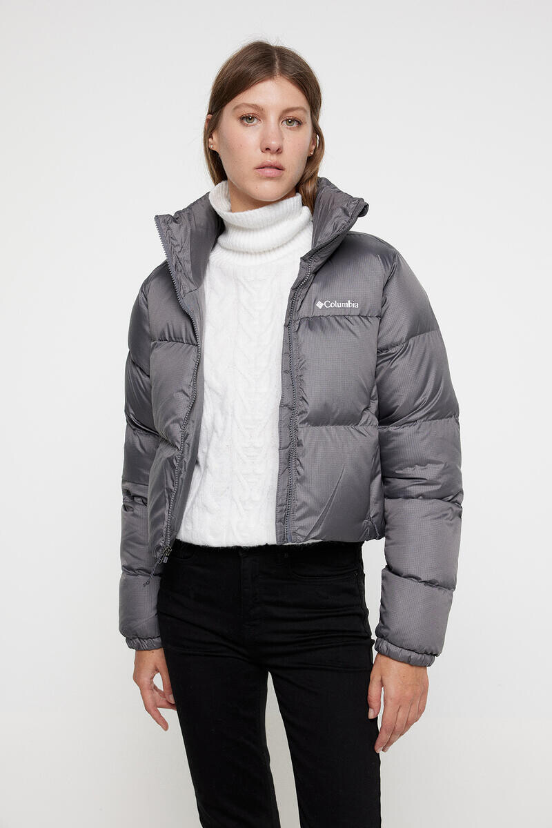 

Женская короткая стеганая куртка Columbia Puffect Columbia, серый