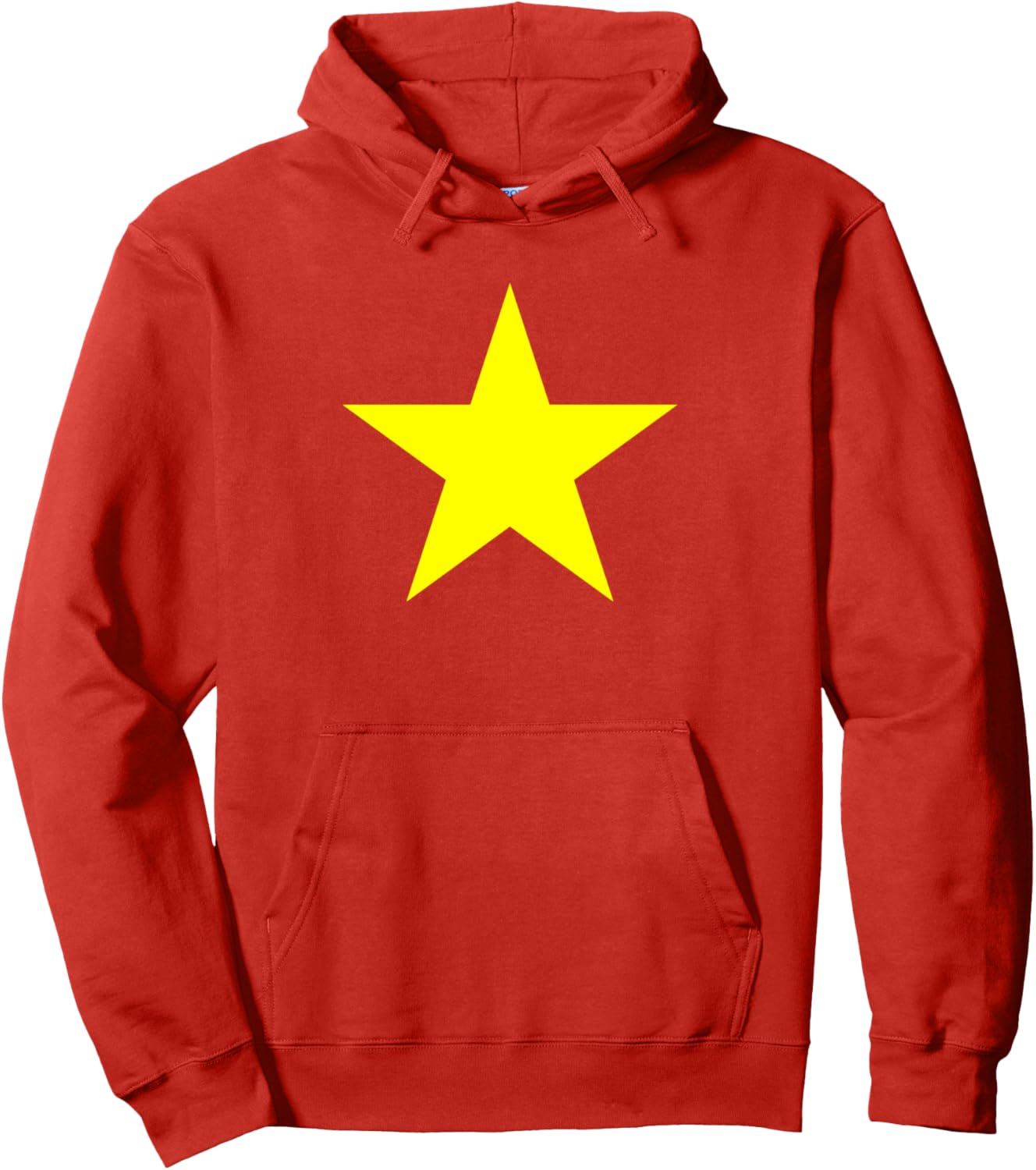 

Худи с изображением флага Вьетнама и звезды, Ханой-Сайгон, красный Vietnam Vietnamese Flag Tees