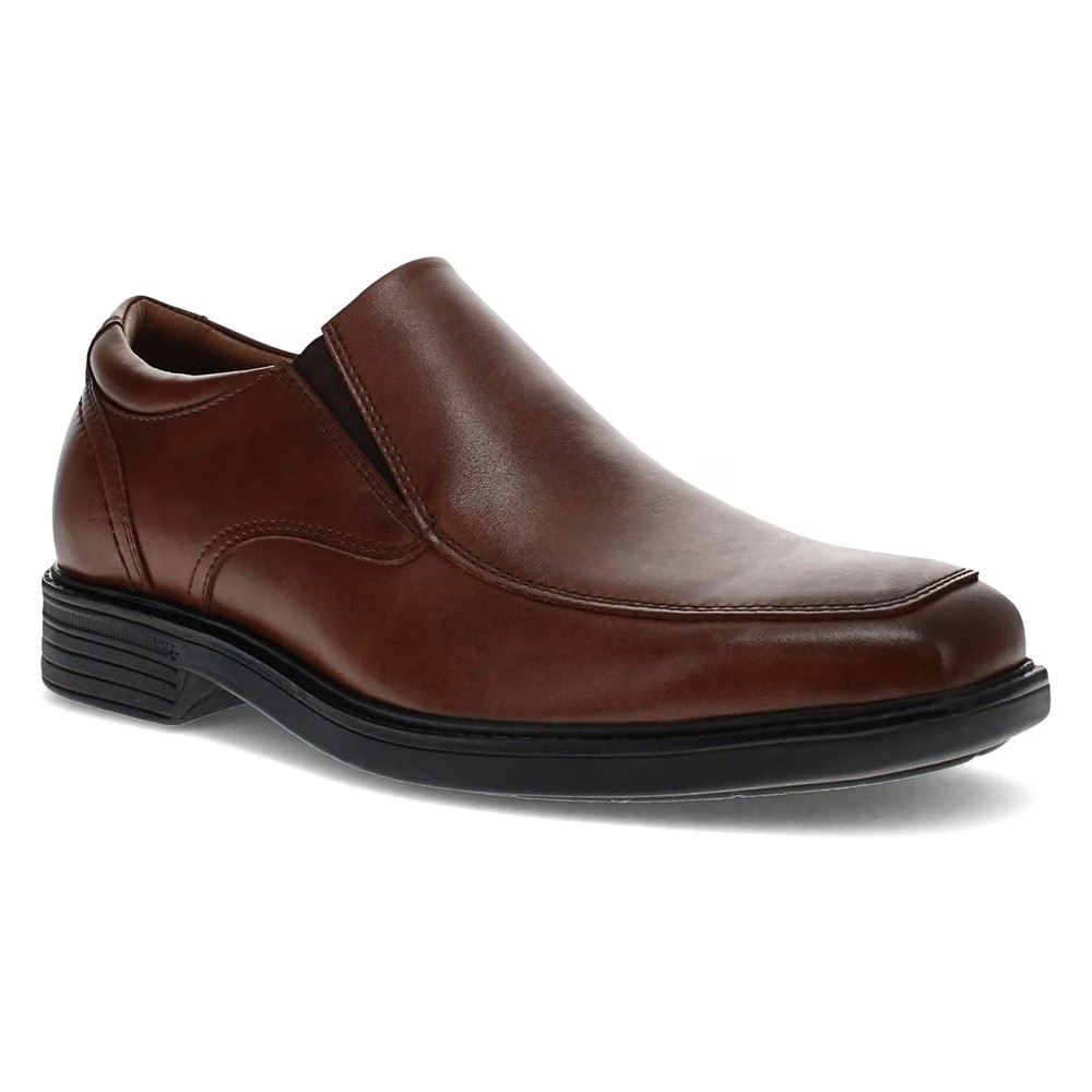 

Stafford moc toe slip on Dockers, красный