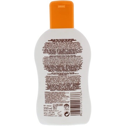 Sun Spf 50 Lotion Солнцезащитный крем высокой защиты с витамином Е и алоэ вера 200мл, Malibu — фото 2
