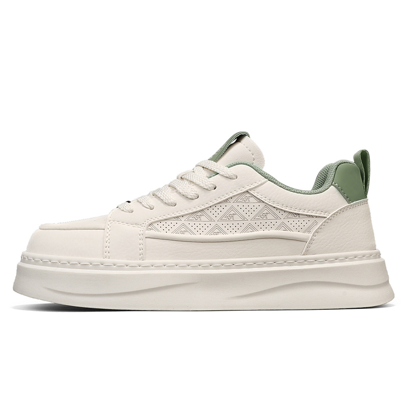 

Captain illy Низкие скейтерские кроссовки мужские зеленый бежевый, цвет Green Beige