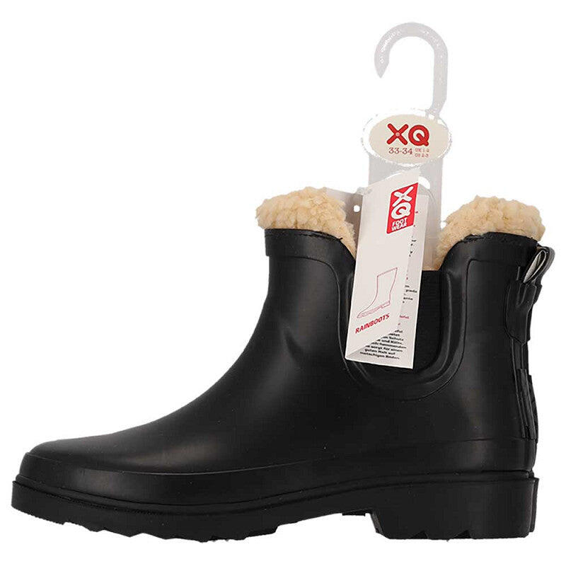 XQ FOOTWEAR Резиновые сапоги Челси для детей — унисекс — подкладка из искусственного меха — 100% резина — фото 4