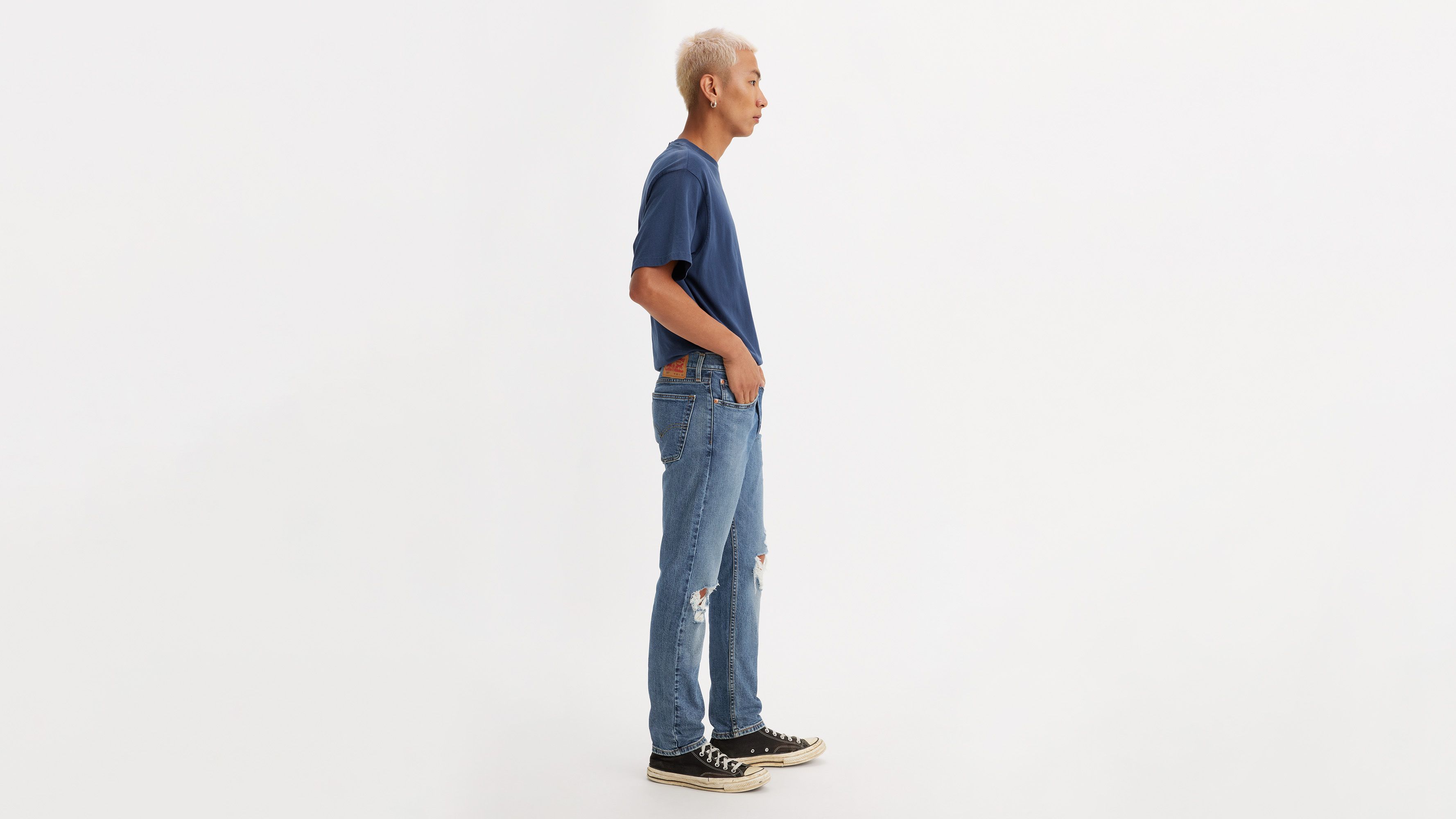 

510 Узкие мужские джинсы Levi's, цвет Just In Time - Medium Wash - Stretch