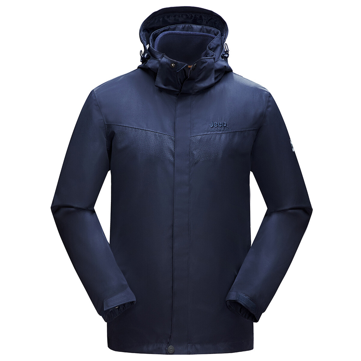 

Ветровка Куртка Унисекс Jeep, цвет Brand Black