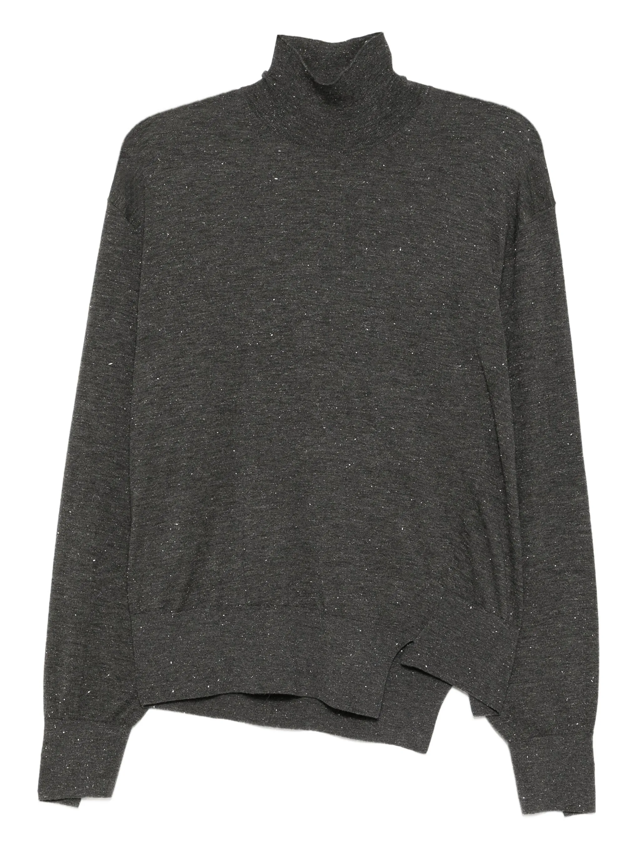 

Вязаный топ с длинными рукавами Jnby, серый