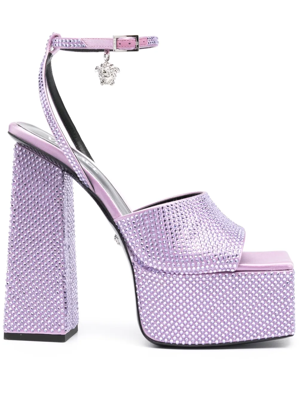 Босоножки Aevitas 150 VERSACE, фиолетовый