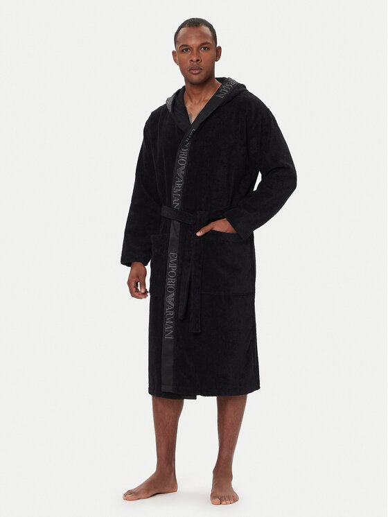 

Халат EM002255 AF14986 UC001 Emporio Armani Underwear, черный