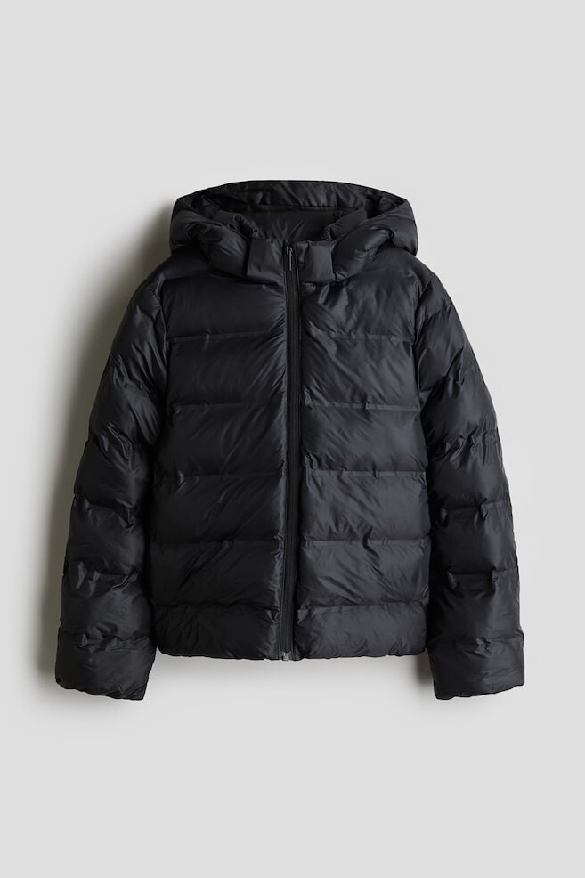 

Легкая утепленная куртка H&M, черный