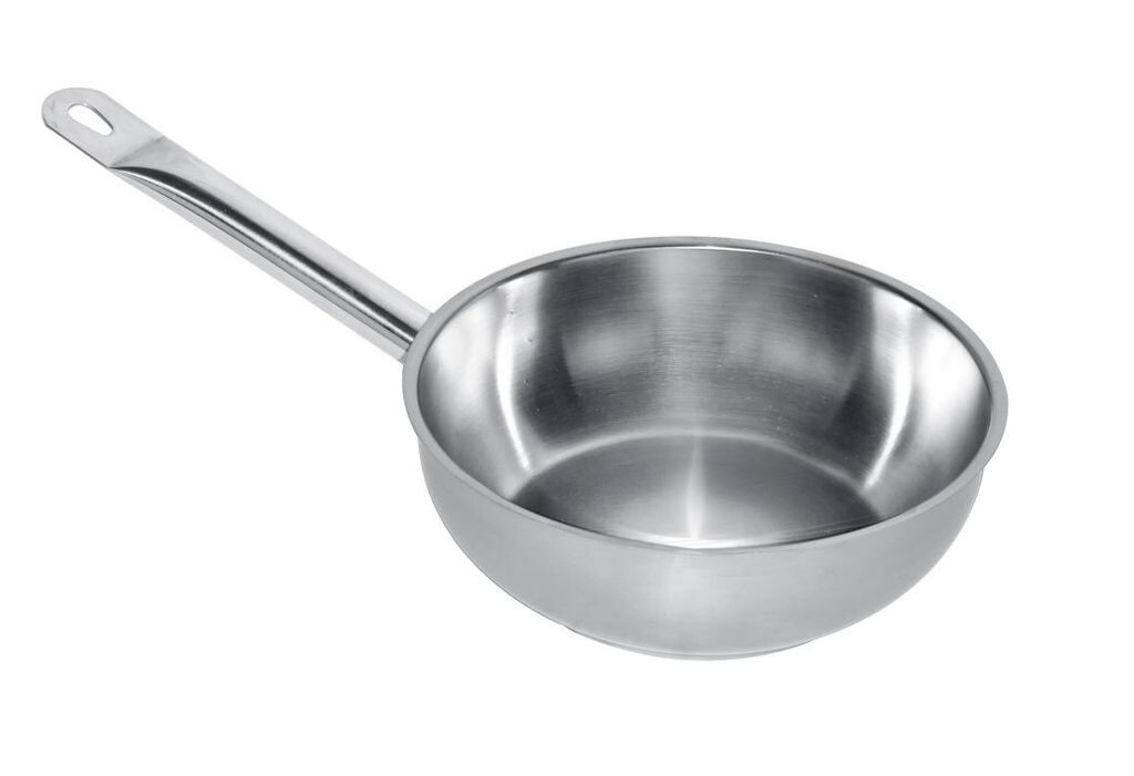 

Сотейник CHEFGASTRO конический из нержавеющей стали ШxГxВ 160x160x60 мм