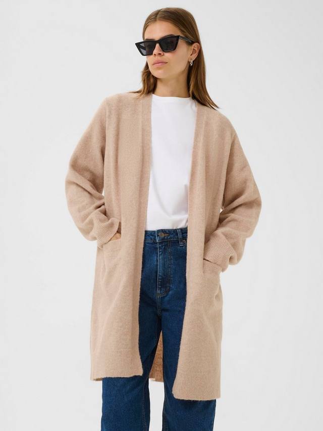 

Длинный кардиган Guni с открытым воротом InWear, Dusty Blush