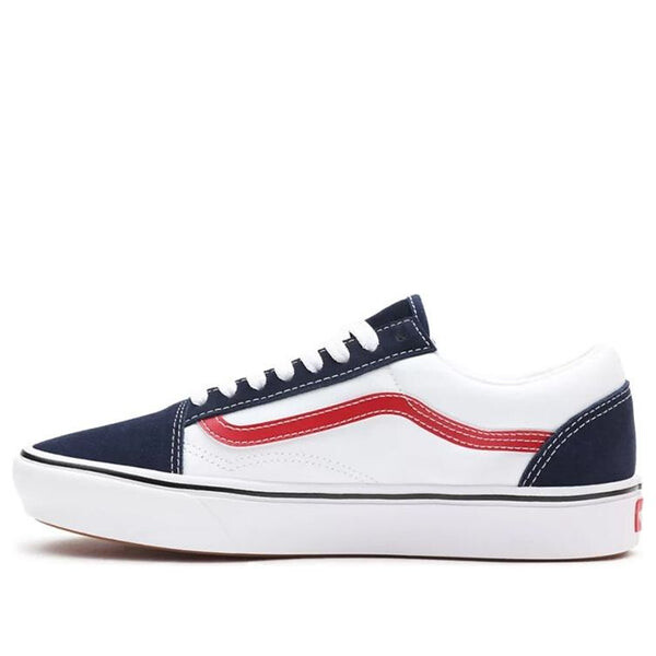 

Кроссовки tri-tone comfycush old skool 'white red blue' Vans, белый