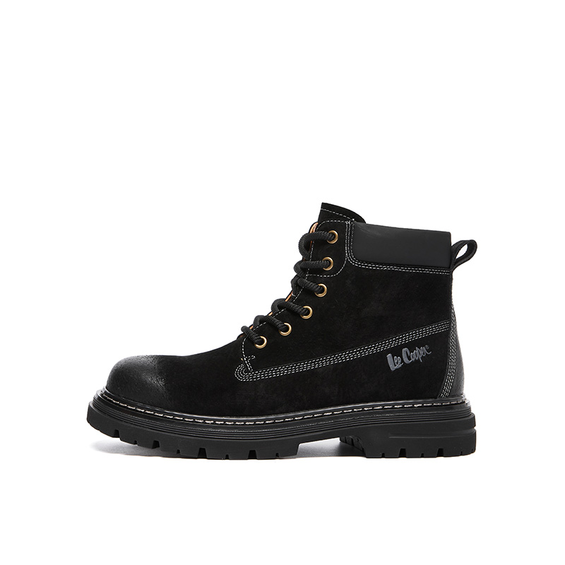 

Lee Cooper Черные короткие ботинки мартин, цвет Black