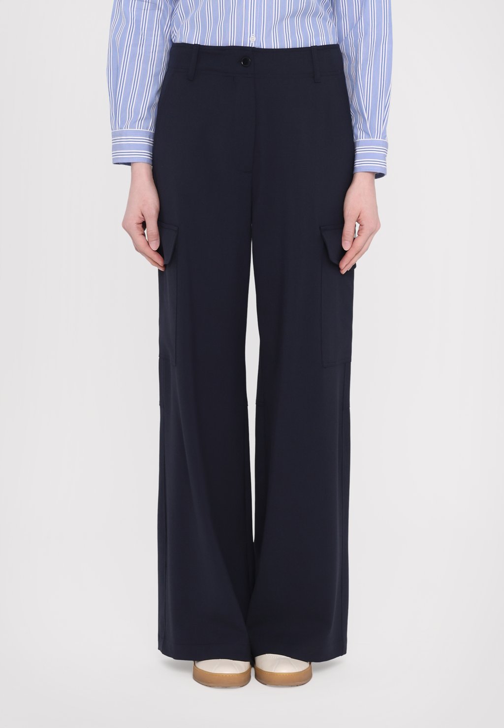 

Брюки карго HIDALGO WEEKEND MaxMara, синий