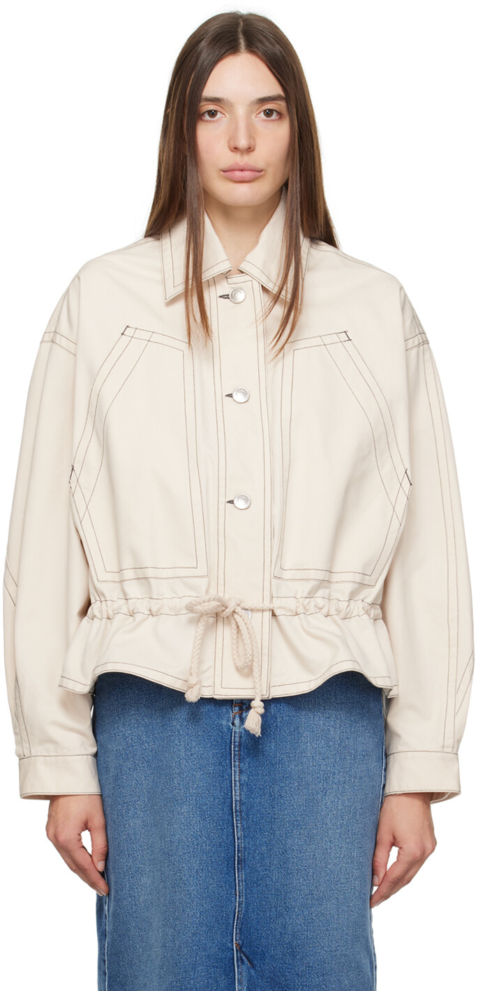 

Белоснежная куртка Delly Isabel Marant Etoile