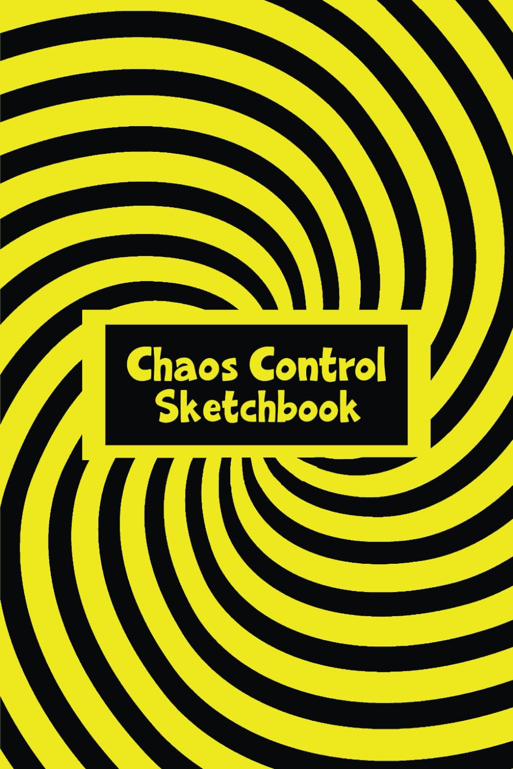 

Sketchbook: Chaos Control (Yellow) 6x9 - BLANK JOURNAL WITH NO LINES - Journal notebook with unlined pages for drawing and writing on blank paper (Independently published)