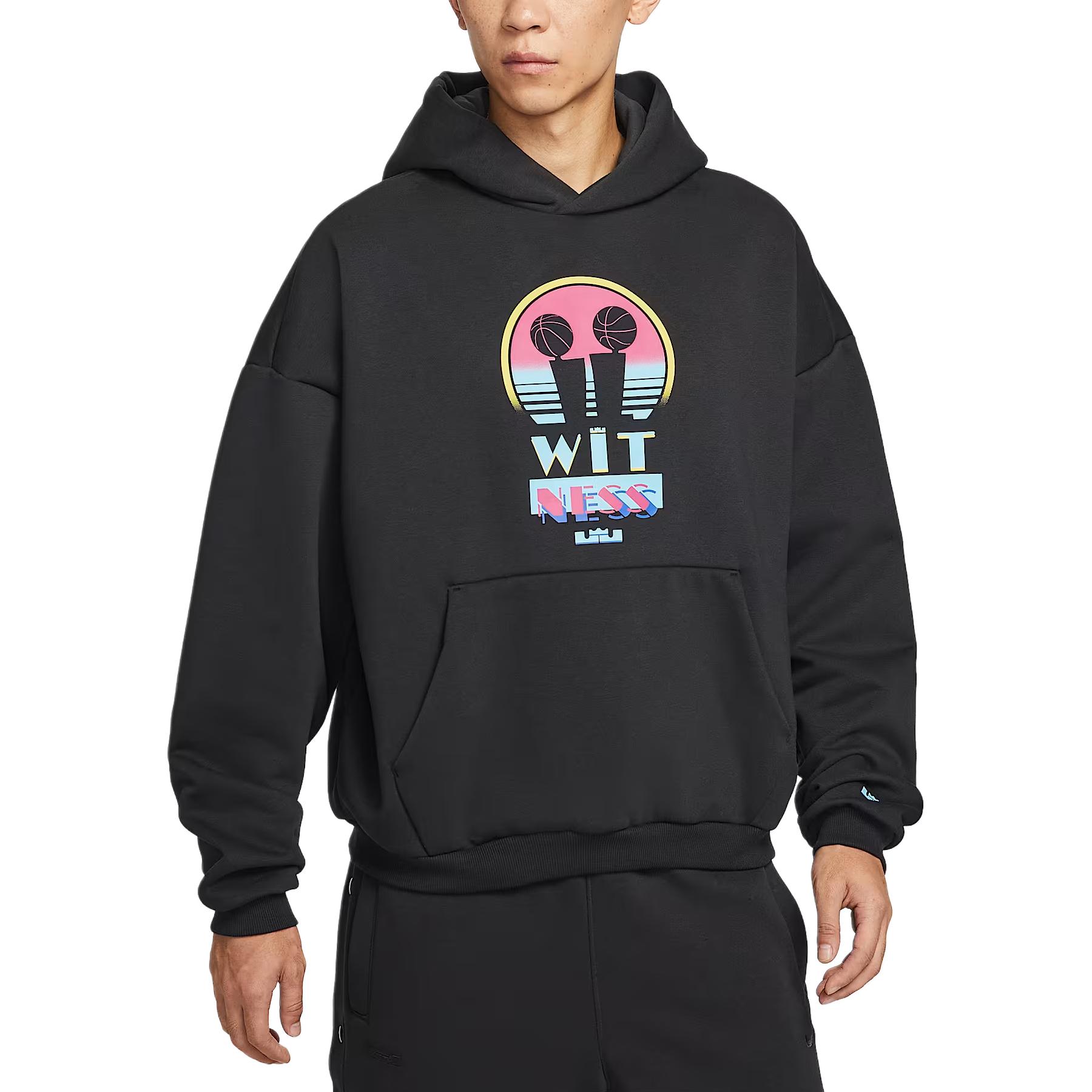 Терма ФИТ FW25 LeBron Standard Issue 'Miami Twice' толстовка мужская Nike, черный — фото 3