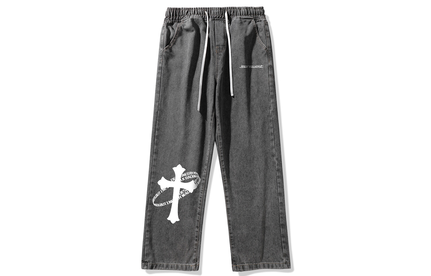 

Jeanswest Джинсы унисекс Jean West, Светло-синий