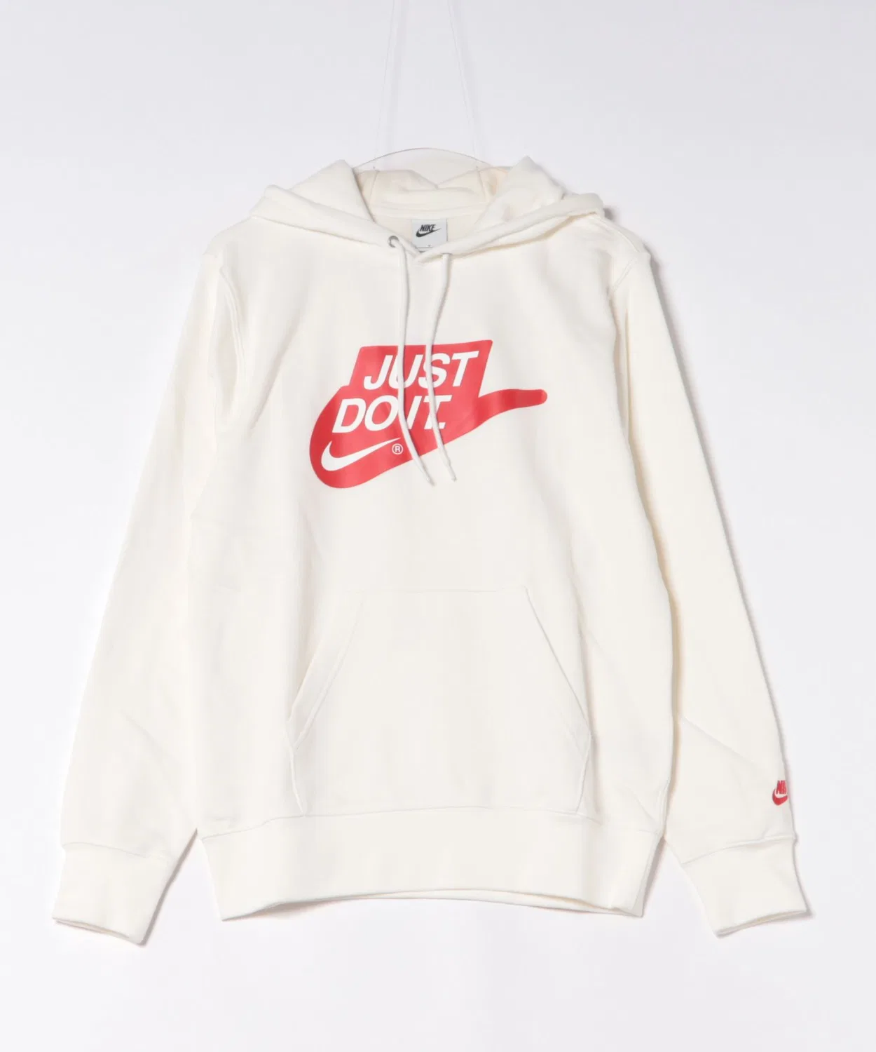 Толстовка Nike Club Fleece Hoodie мужская, белая