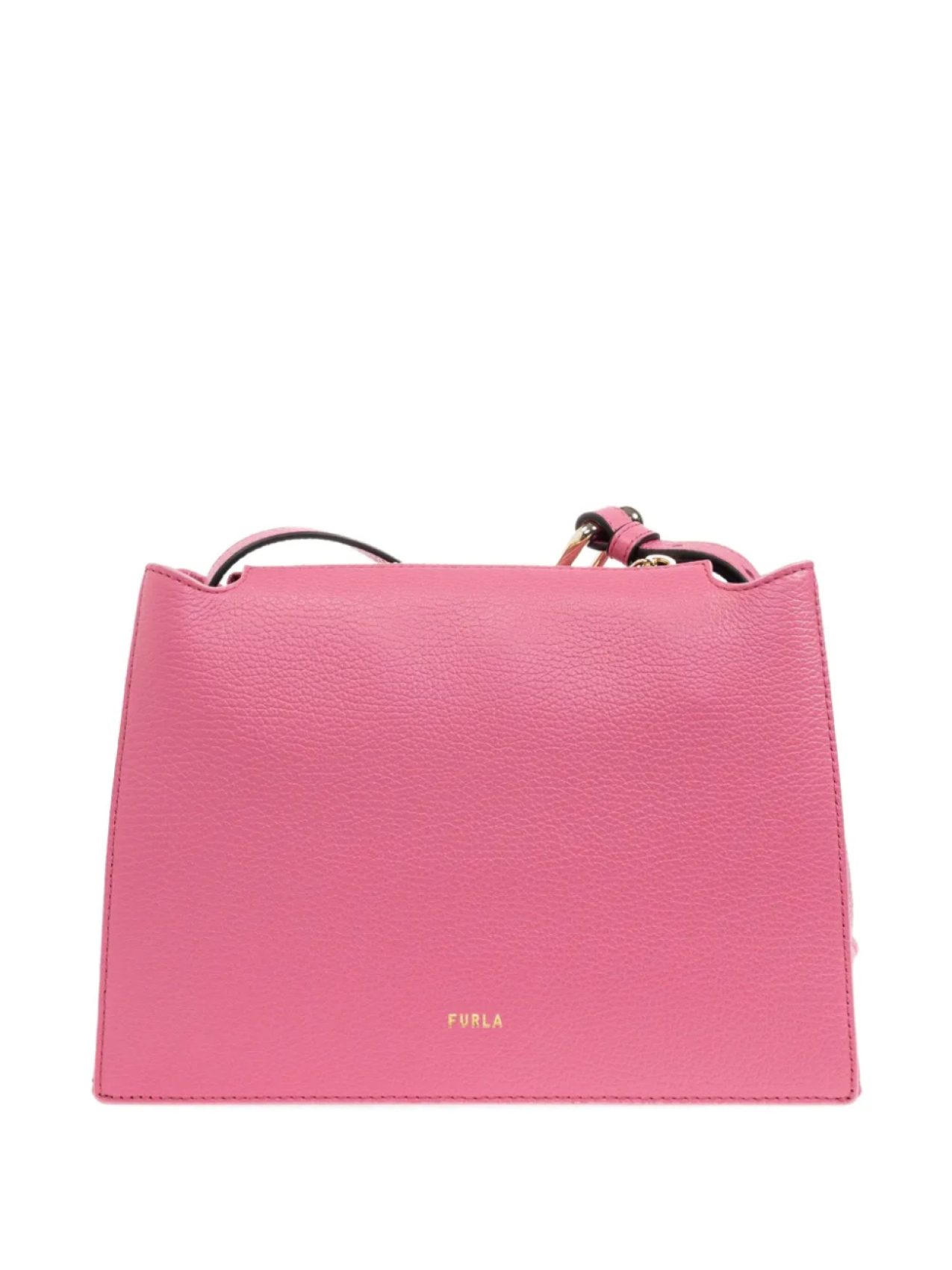 

Кожаная сумка через плечо Furla Nuvola S Panna, розовый